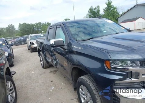 2019 Chevrolet Silverado Lt z USA, uszkodzony, nr VIN 1GCRYDEDXKZ270189